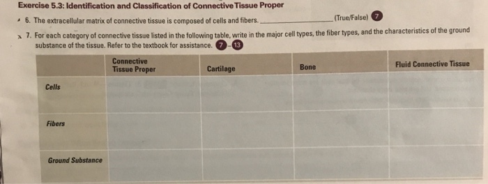 Solved: Exercise 5.3: Identification And Classification Of... | Chegg.com