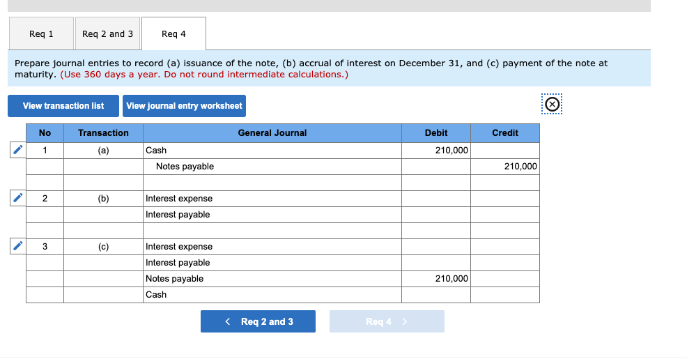 Solved Exercise 9 4 Interest Bearing Notes Payable With Chegg Com   PhpoWqCnt 