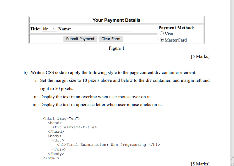 Solved PART 2A: STRUCTURED QUESTIONS [30 MARKS] Answer all | Chegg.com