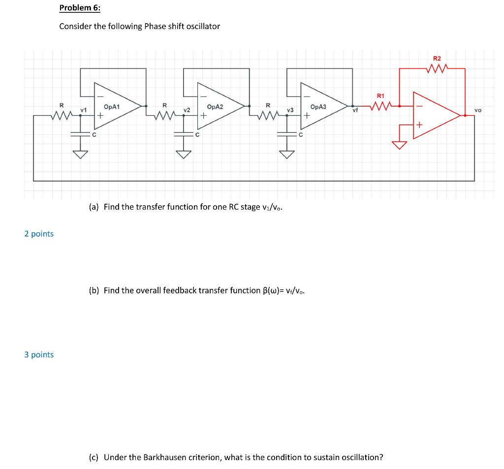 Solved Problem 6: Consider the following Phase shift | Chegg.com