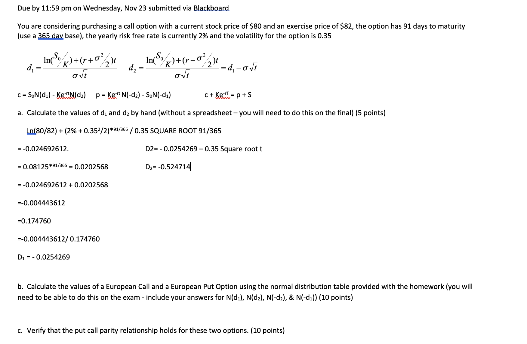 Solved Due By 11:59 Pm On Wednesday, Nov 23 Submitted Via | Chegg.com