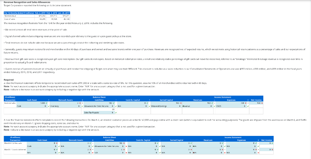Revenue Recognition and Ssles Allowances Terper | Chegg.com