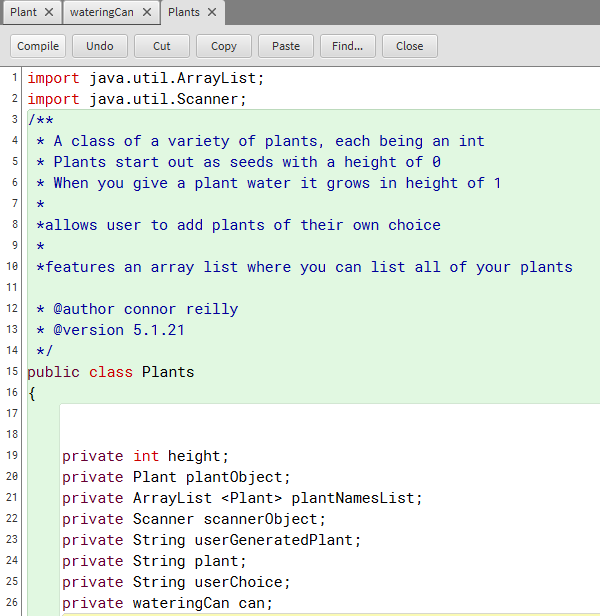Solved have to program a simple project for my java 1 intro | Chegg.com
