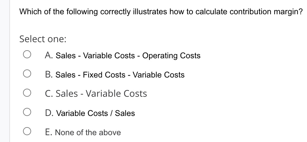 Solved Which Of The Following Costs Would Be Considered Sunk | Chegg.com