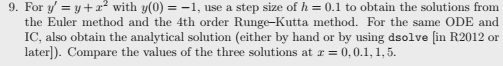 Solved Not sure how to solve and write this as a matlab | Chegg.com