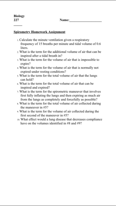 How To Calculate Minute Ventilation