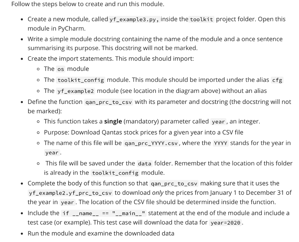 Coding (in PyCharm) For this code challenge, you will | Chegg.com