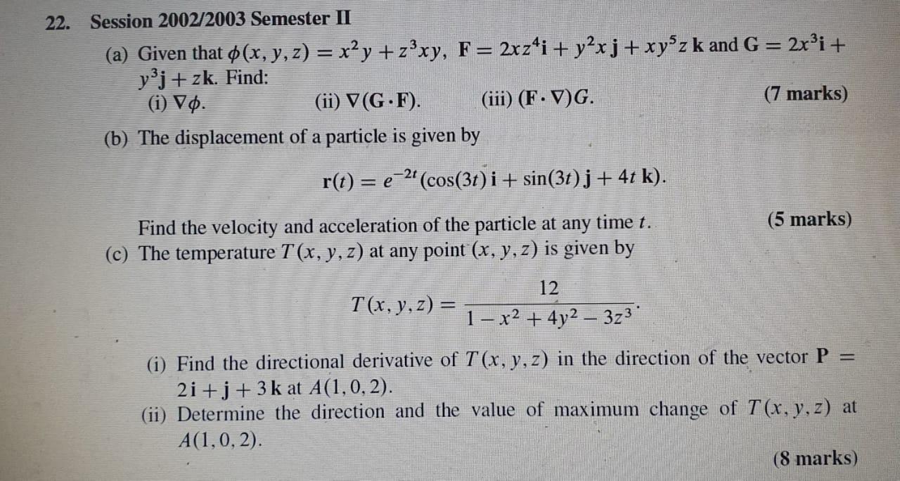 Solved Question 22 A , B And C With Answer. Can Please Show | Chegg.com