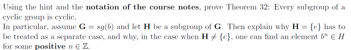 Solved Using the hint and the notation of the course notes, | Chegg.com