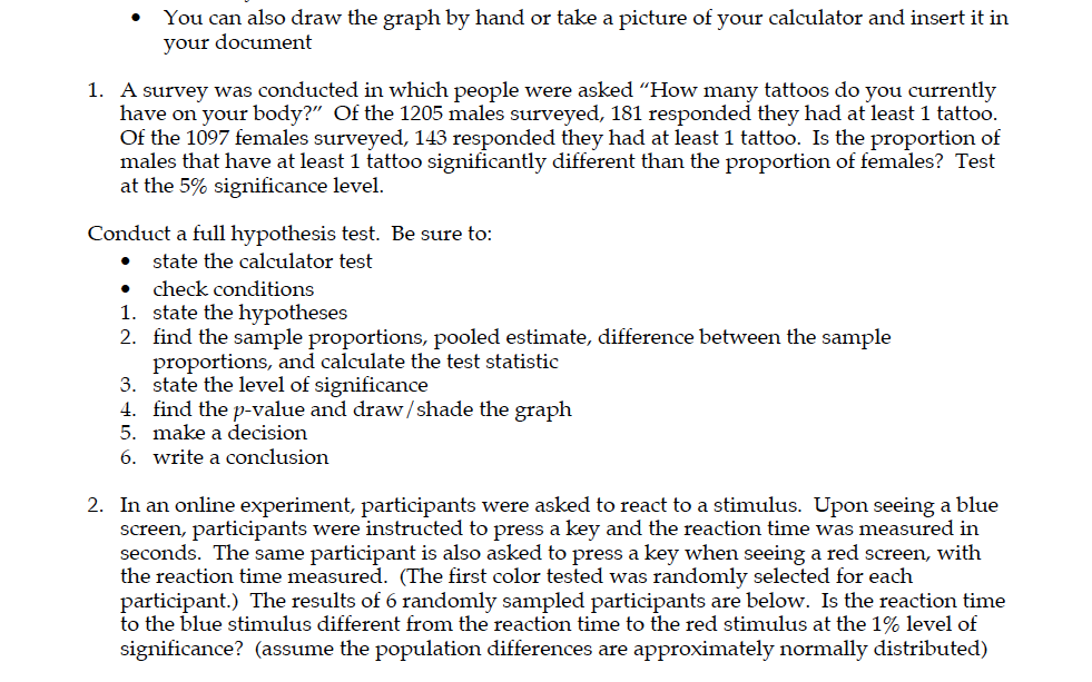 Solved MATH LAB HELP OK! Directions: Conduct full hypothesis | Chegg.com
