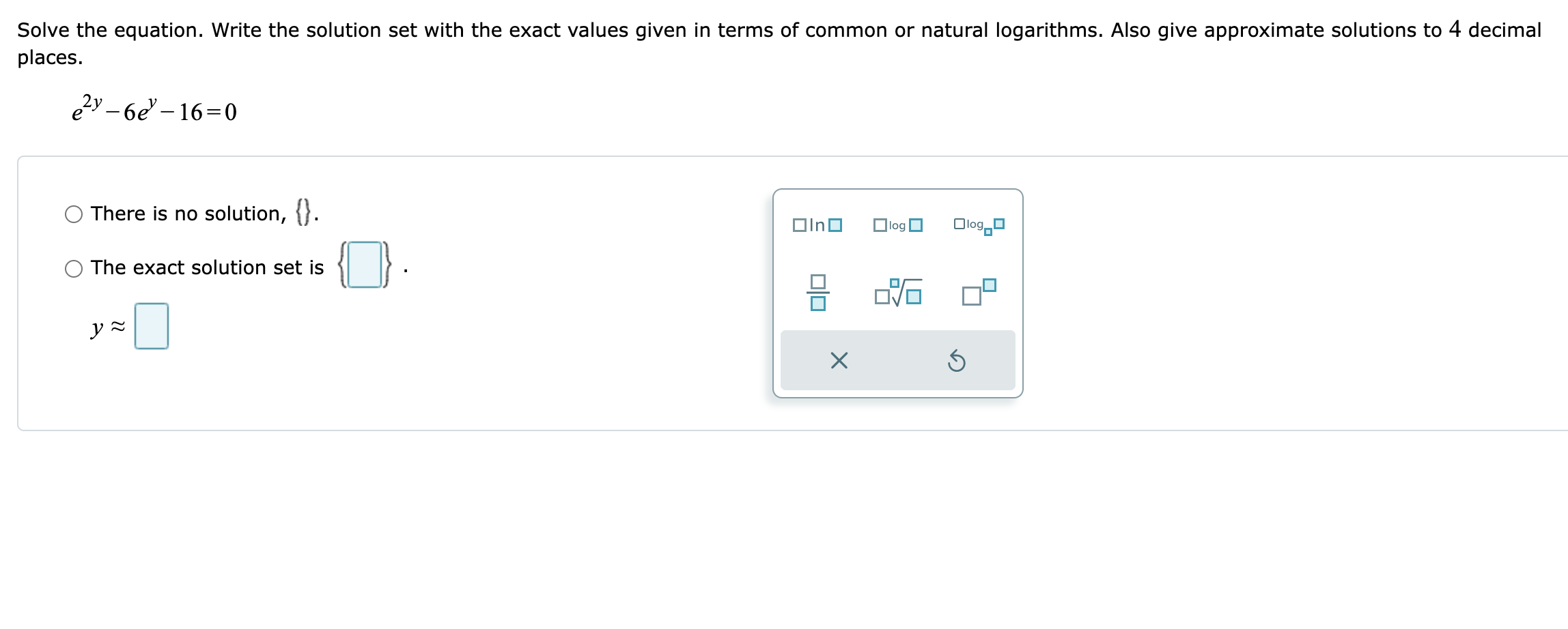 Solved Solve The Equation. Write The Solution Set With The | Chegg.com