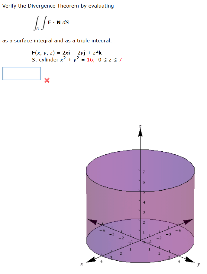 Solved Verify The Divergence Theorem By Evaluating F Nds Chegg Com