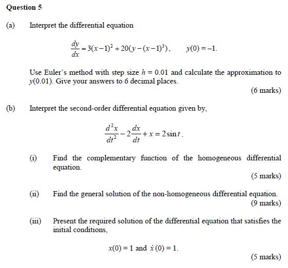 Solved Hi, can you solve the question for me step by step, I | Chegg.com