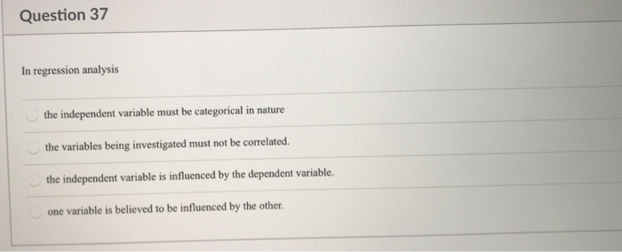 Solved Question 34 The difference between the observed | Chegg.com
