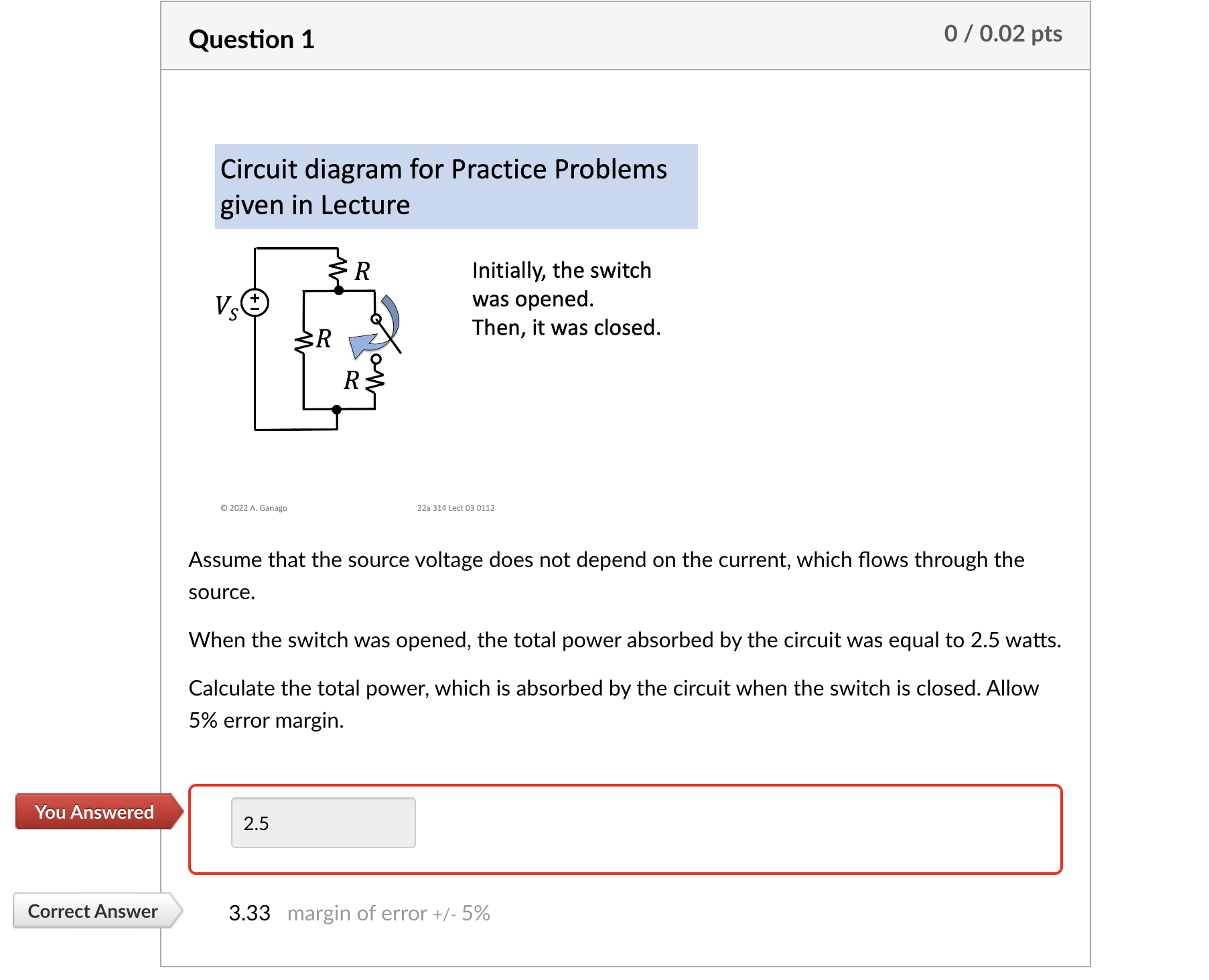 Solved Circuit diagram for Practice Problems given in | Chegg.com