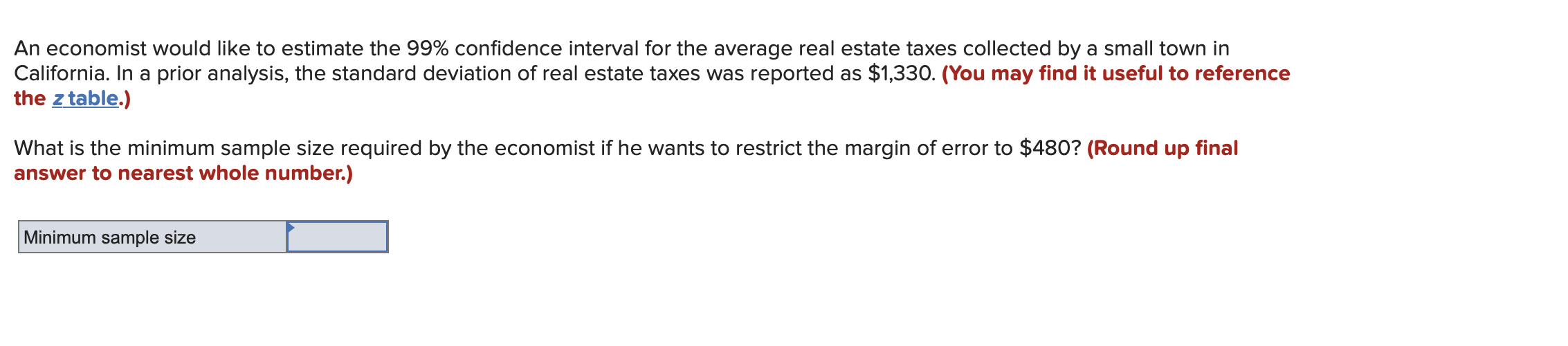 Solved An economist would like to estimate the 99