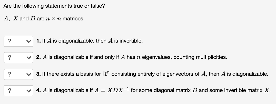 Solved Are The Following Statements True Or False A X And 2602