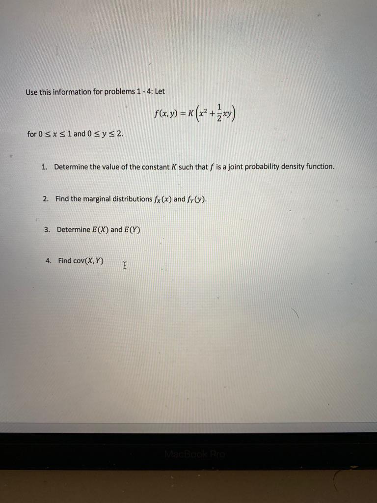 Solved Use this information for problems 1 - 4: Let f(x,y) = | Chegg.com