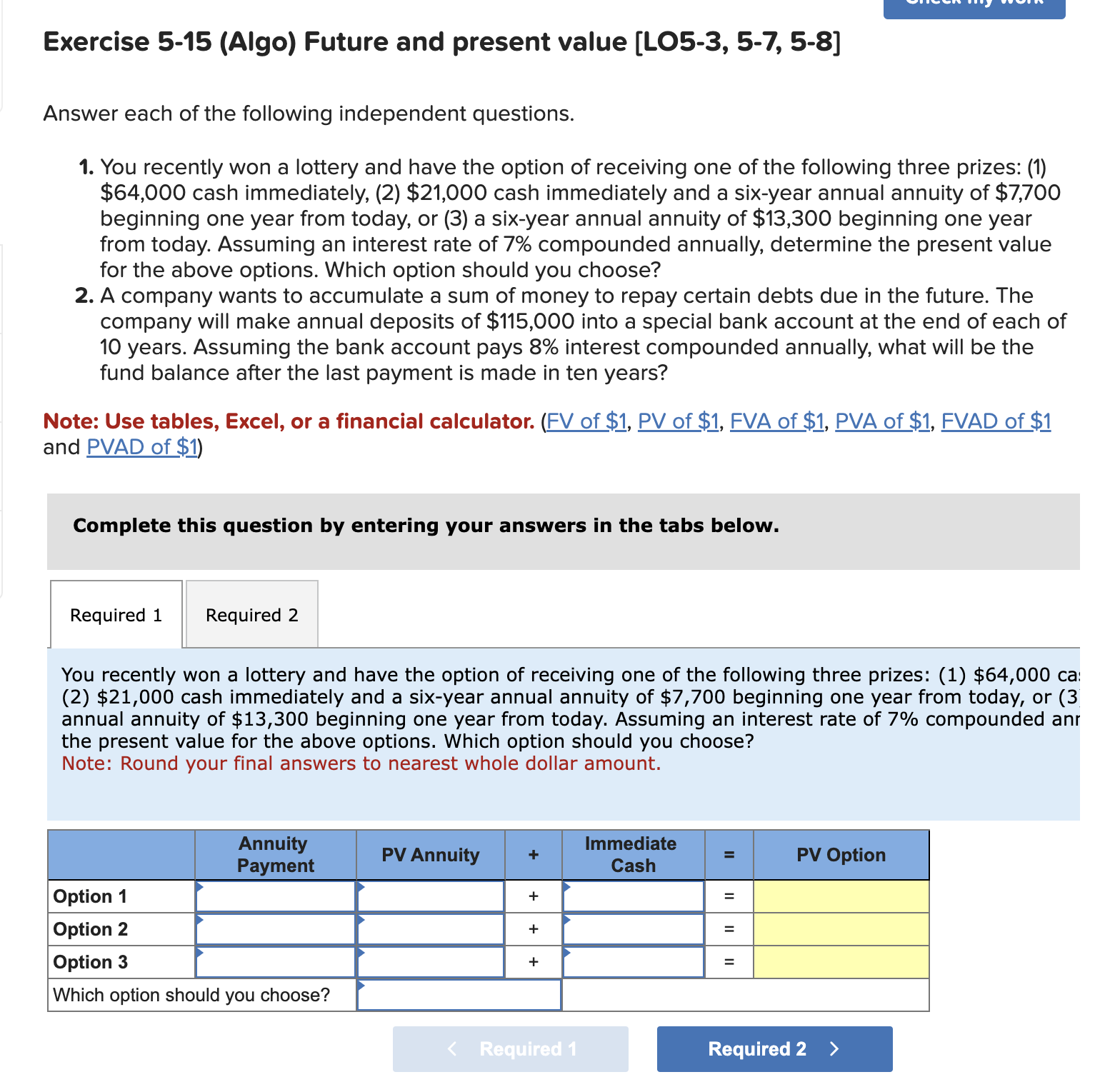 Solved Answer each of the following independent questions. | Chegg.com