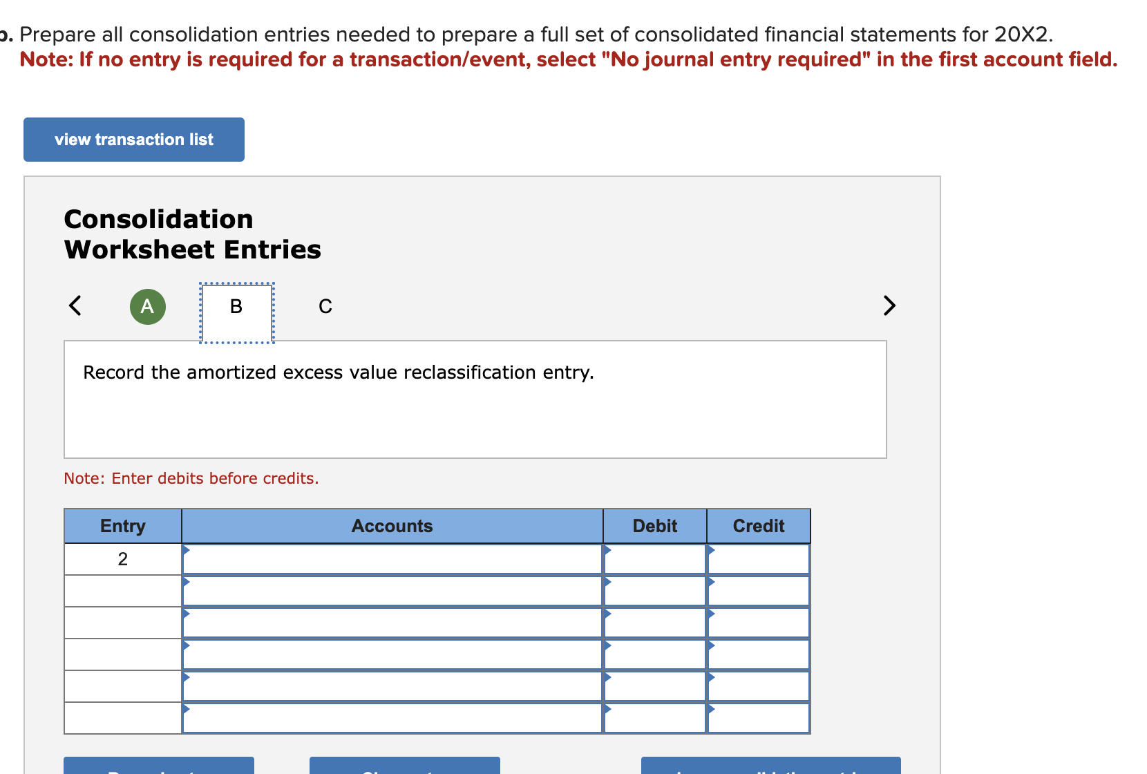 Solved Prepare All Consolidation Entries Needed To Prepare A | Chegg.com