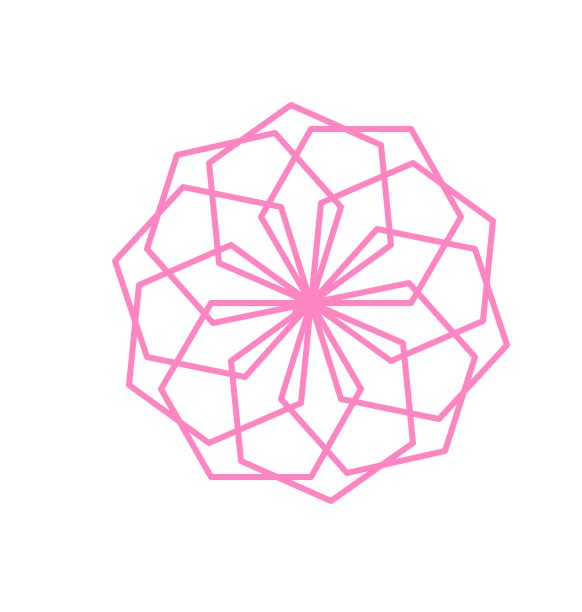 Solved Use polygon program and Turtle to build this figure | Chegg.com