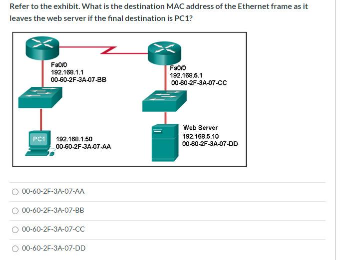 solved-refer-to-the-exhibit-what-is-the-destination-mac-chegg