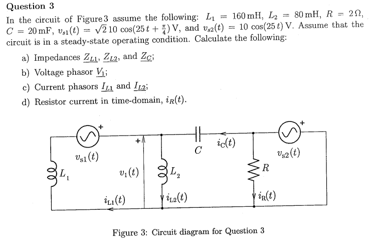 Solved In the circuit of Figure 3 assume the following: | Chegg.com