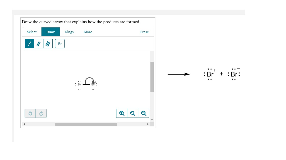 Solved Draw the curved arrow that explains how the products | Chegg.com