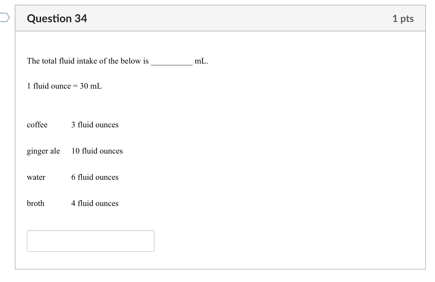 6 fluid clearance ounces in ml