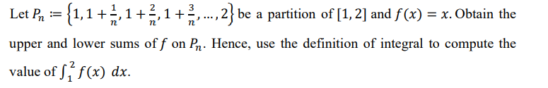 Solved Let P₂ := {1, 1 + ½, 1 + ², 1 + 2, ...,2} be a | Chegg.com