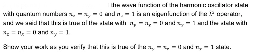 Solved the wave function of the harmonic oscillator state | Chegg.com