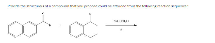 Solved Provide the structure/s of a compound that you | Chegg.com