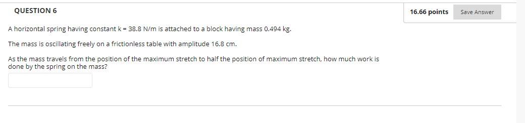 Solved QUESTION 3 16.66 points Save Answer What is the | Chegg.com