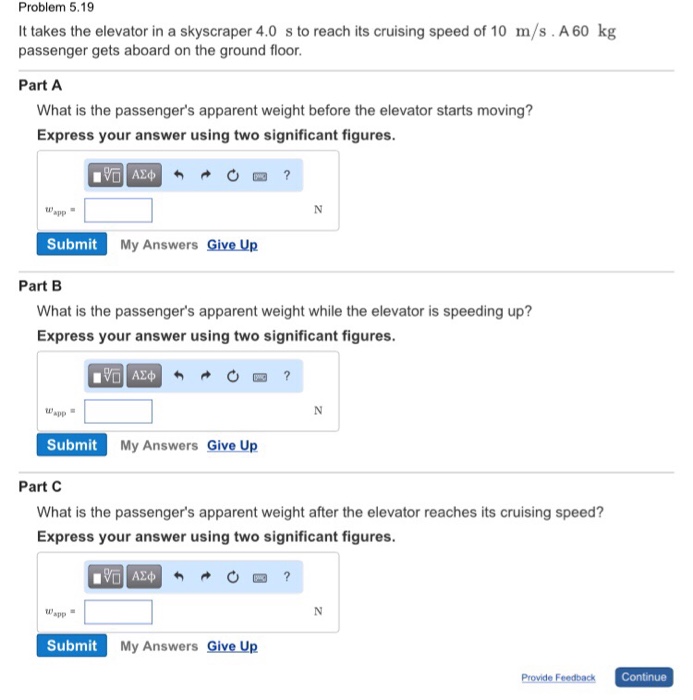 Solved Problem 5.19 It takes the elevator in a skyscraper