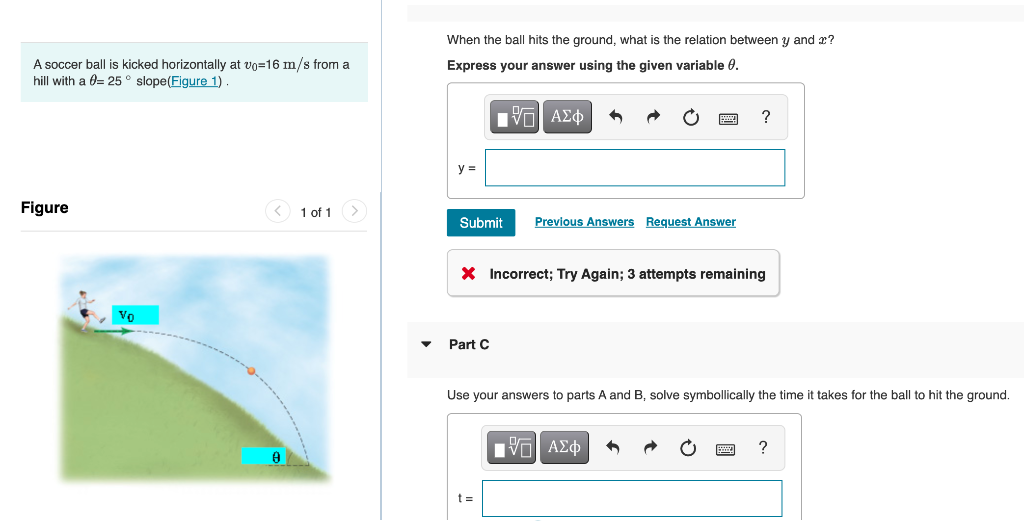 Solved Review Constants Part A A soccer ball is kicked
