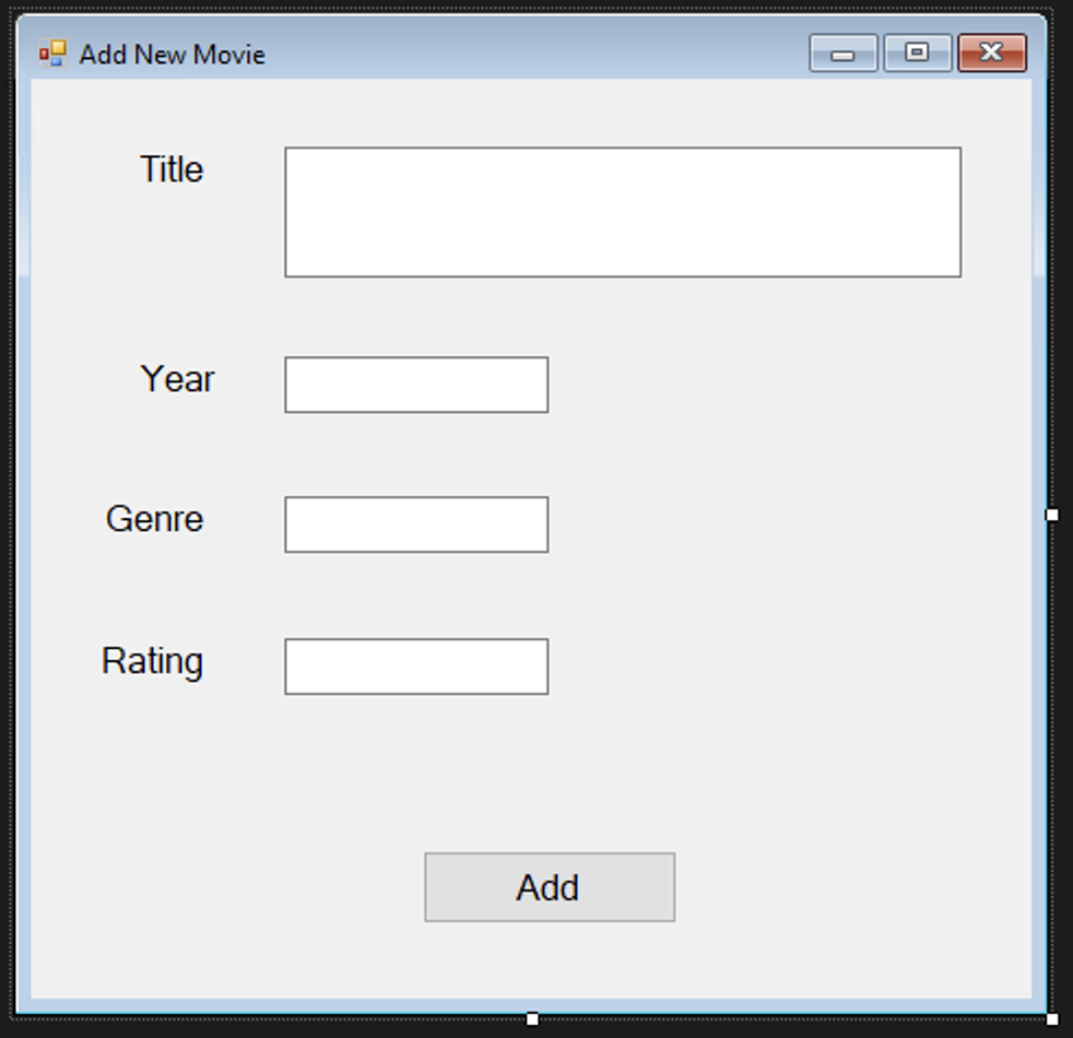 Solved In visual studio C# Create a class called "Movie" | Chegg.com image.