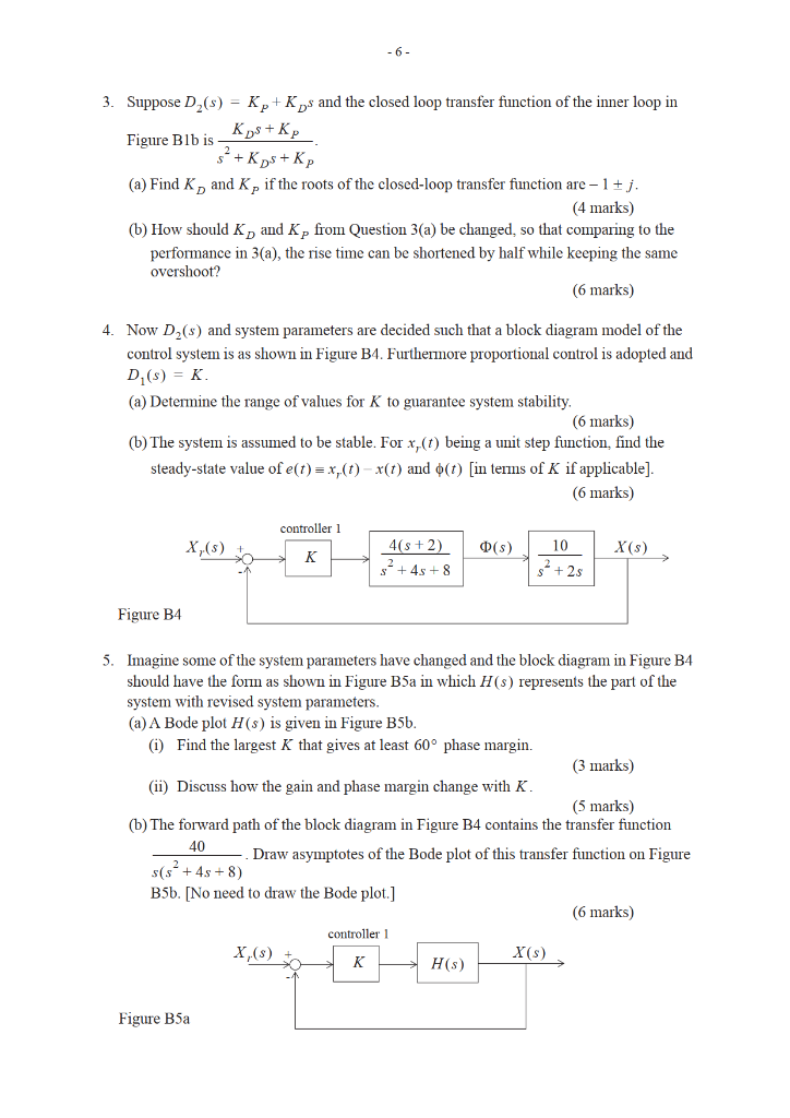 -5- Section B (50 %) This Section Contains SIX | Chegg.com