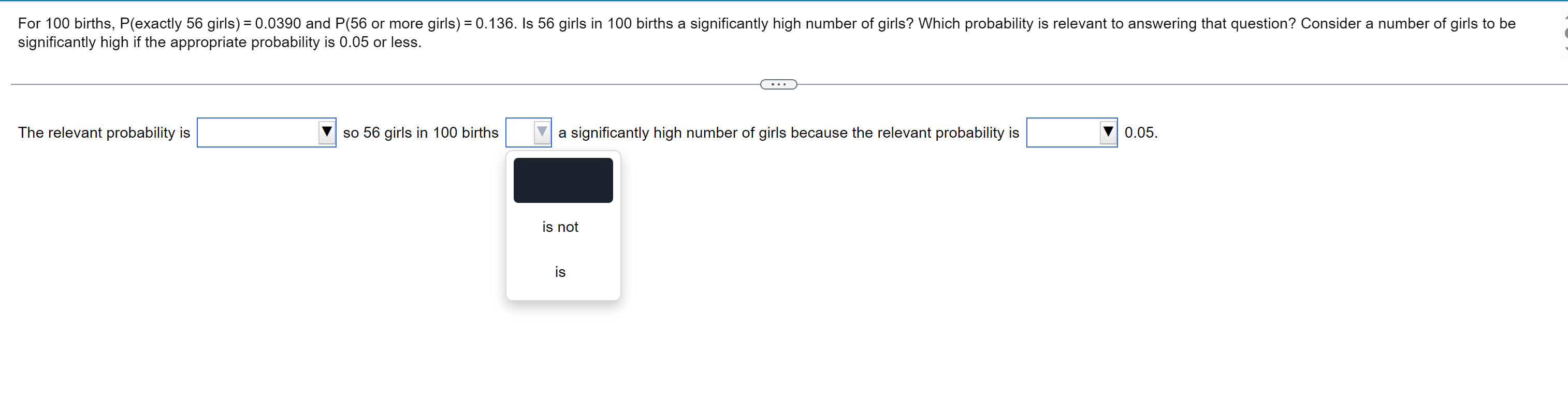 Solved The Accompanying Table Lists Probabilities For The | Chegg.com