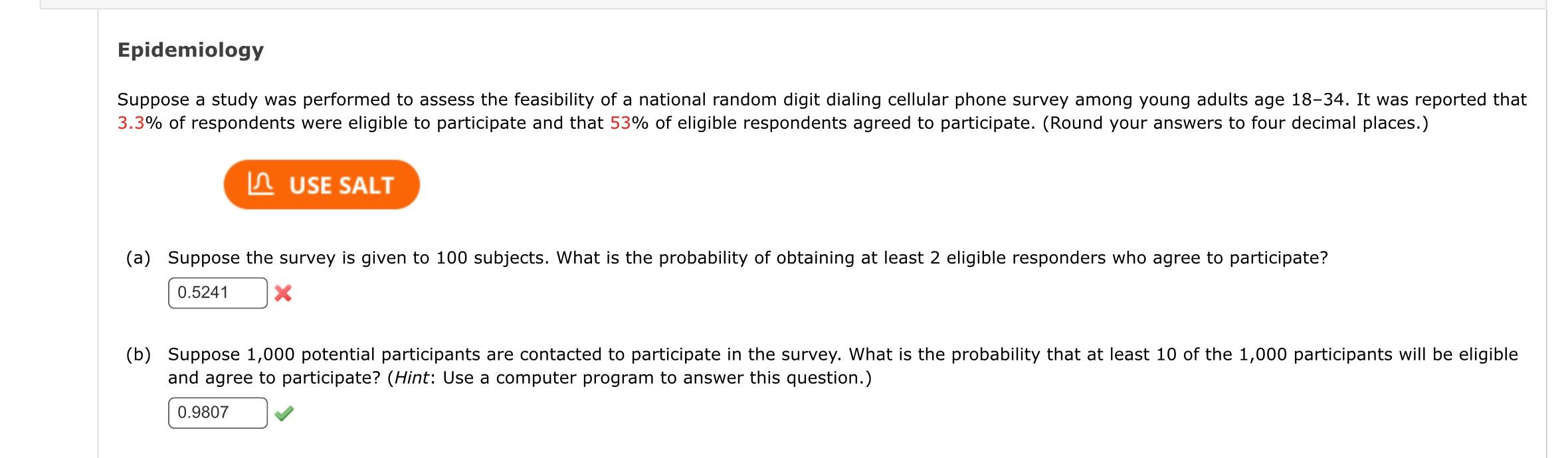 Solved Suppose A Study Was Performed To Assess The | Chegg.com