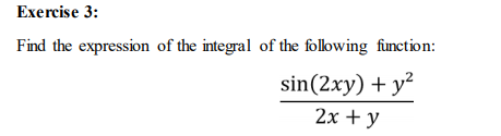 Solved Exercise 2: We consider the function f(x)=eX Check | Chegg.com