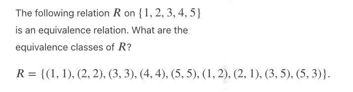 r 1 1 2 2 3 3 is equivalence relation