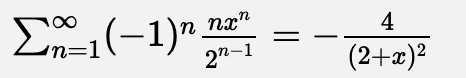Solved 1. What is the convergence radius of the row there | Chegg.com