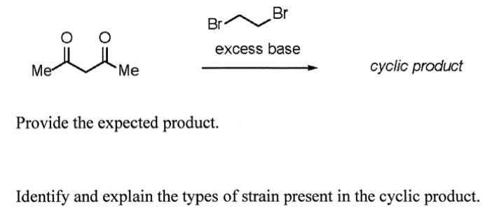 Solved Provide the expected product. Identify and explain | Chegg.com