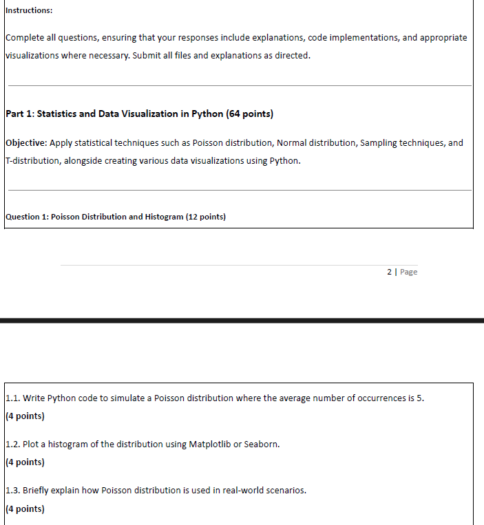 Solved Instructions:Complete all questions, ensuring that | Chegg.com