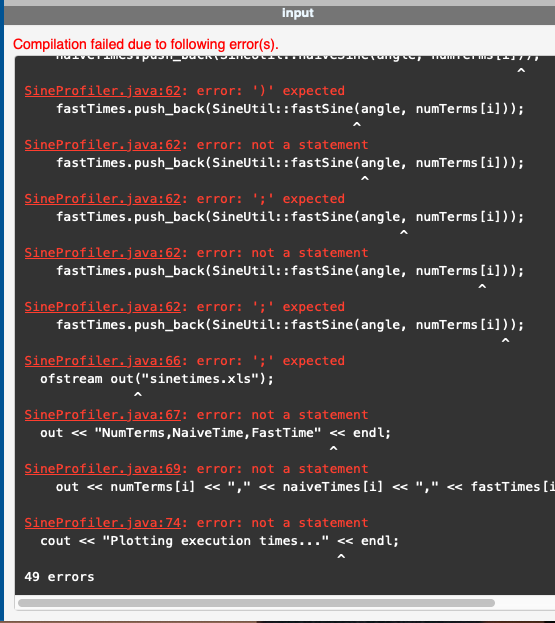 Solved Using the following 2 codes, please help fix the | Chegg.com