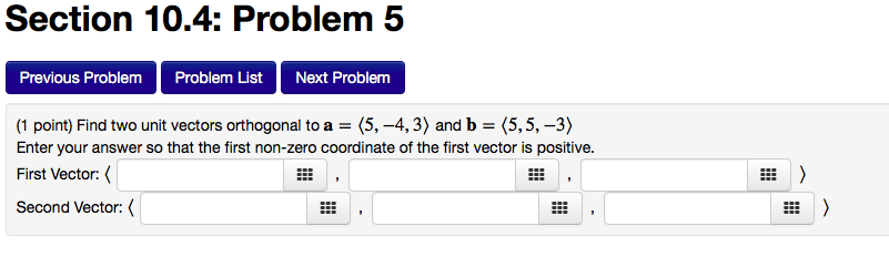 Solved Section 10.4: Problem 5 Previous Problem Problem List | Chegg.com