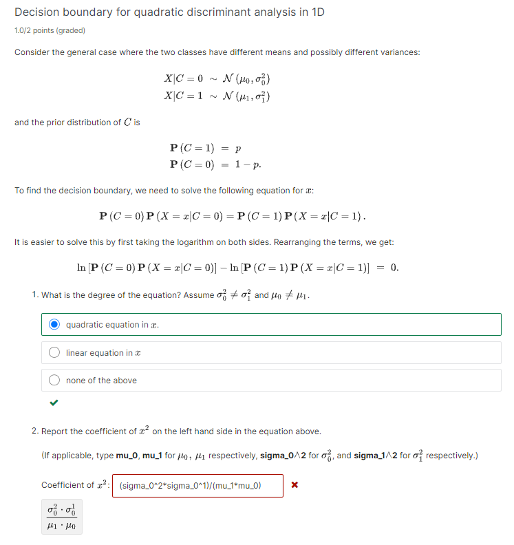 solved-decision-boundary-for-quadratic-discriminant-analysis-chegg