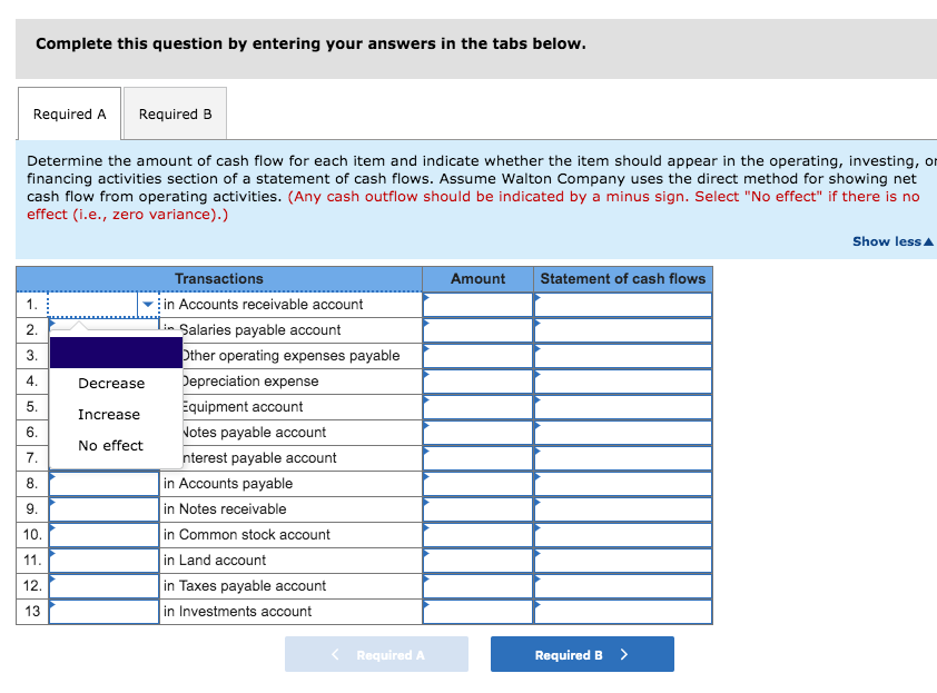 Complete This Question By Entering Your Answers In | Chegg.com