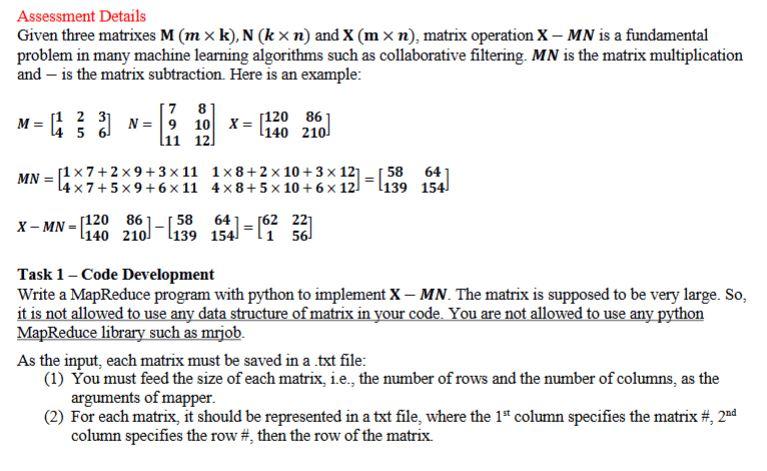 Solved Overview Write An Advanced Mapreduce Program Which Chegg Com