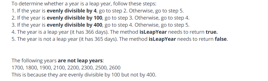Solved LEAP YEAR CALCULATOR Please Explain Your Code Chegg